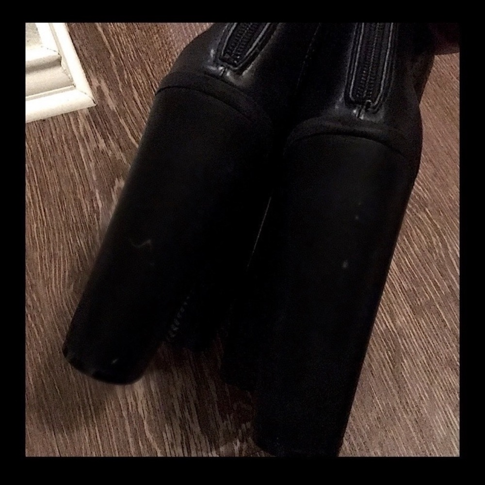 Platform peep toe booties - Picture 6 of 7